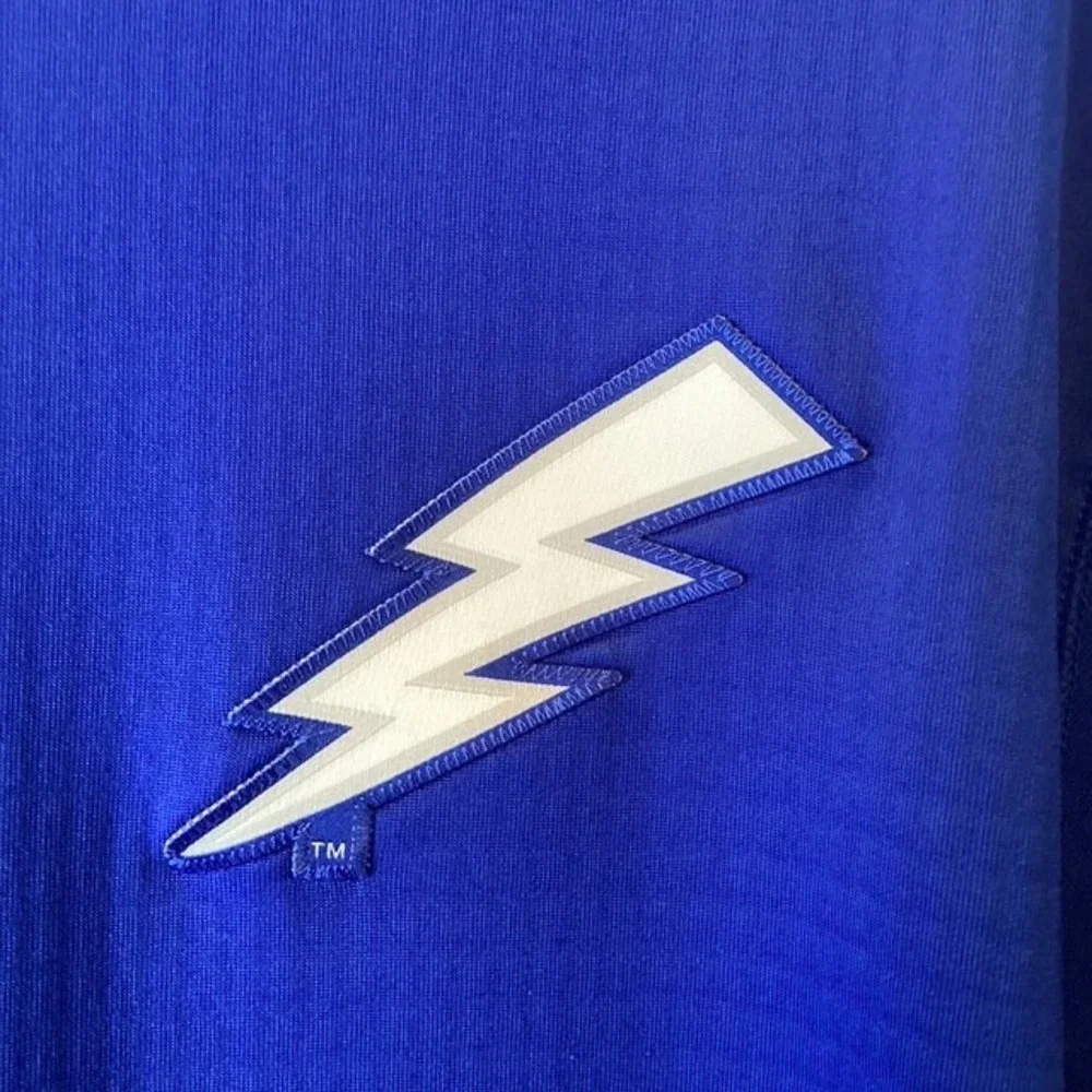 Nike Air Force Falcons Shirt‎ Thermal Long Sleeve Mens Medium Blue NCAA Football - Picture 4 of 5